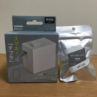 【新品未使用】テプラLR30  ＋   純正テープ一つ付き(オフィス用品一般)