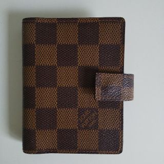 ルイヴィトン(LOUIS VUITTON)のLOUIS VUITTON ダミエ アジェンダミニ 手帳カバー(その他)