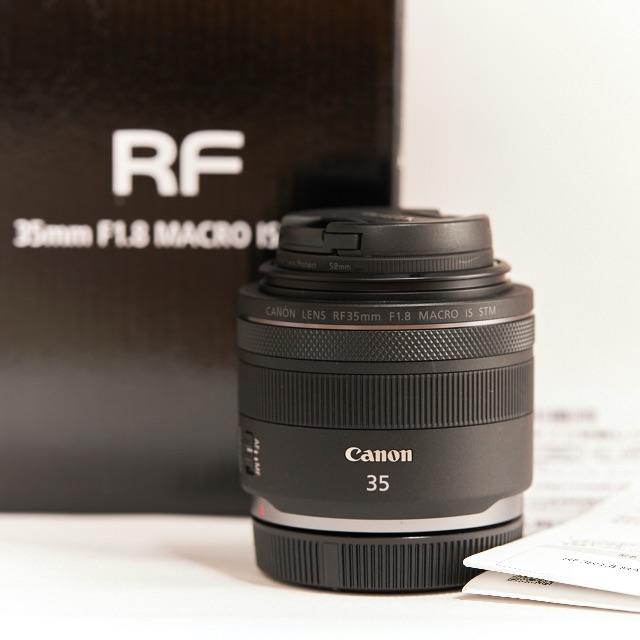 canon 単焦点 RF35mm F1.8 MACRO IS STM レンズ