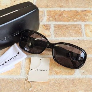 ジバンシィ(GIVENCHY)のジバンシィ GIVENCHY ☆ セルフレーム サングラス ブラック 伊製(サングラス/メガネ)