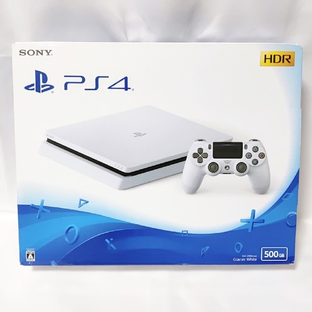 美品 PS4 本体 CUH-2100A 薄型 ホワイト プレイステーション-