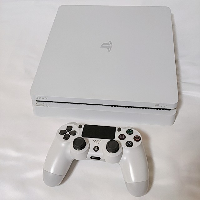 PS4 グレイシャーホワイト 薄型 CUH-2100A 500GB 美品