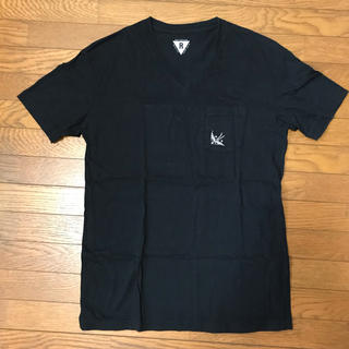 ロットワイラー(ROTTWEILER)のrottweiler vネック tシャツ　ブラック　Sサイズ(Tシャツ/カットソー(半袖/袖なし))