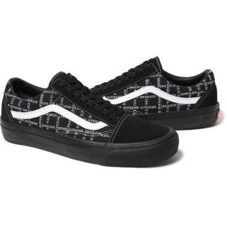 シュプリーム(Supreme)のsupreme vans old skool pro black 27cm(スニーカー)