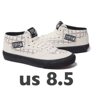 シュプリーム(Supreme)のsupreme × vans / half cab pro / white (スニーカー)