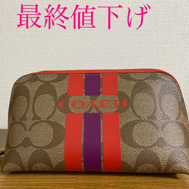 COACH(コーチ)のコーチ　ポーチ レディースのファッション小物(ポーチ)の商品写真