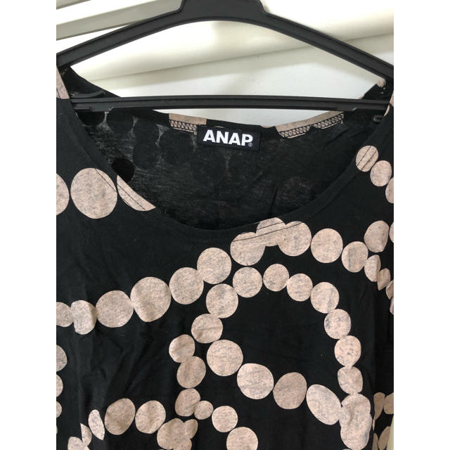 ANAP(アナップ)のANAP 長袖カットソー　サイズM  レディースのトップス(カットソー(長袖/七分))の商品写真