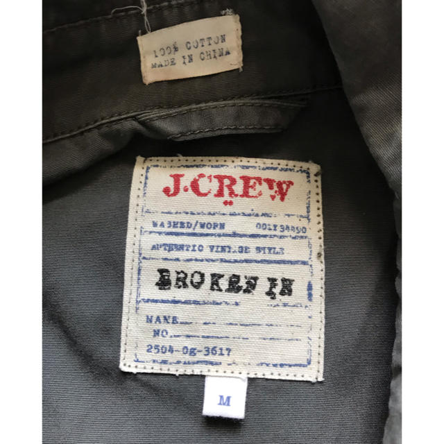 J.Crew(ジェイクルー)のJ crew ミリタリージャケット メンズのジャケット/アウター(ミリタリージャケット)の商品写真