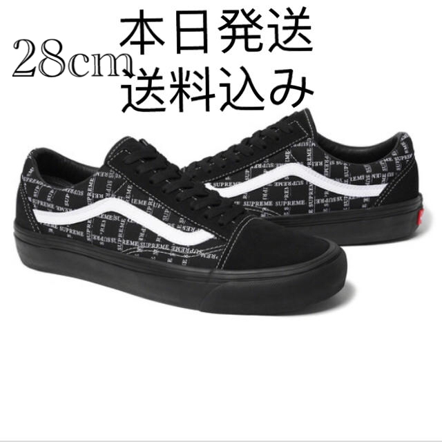 スニーカーsupreme vans old skool pro us10 28cm