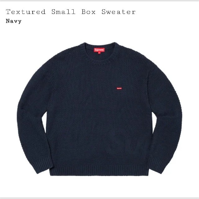 トップスSupreme Textured Small Box Sweater XL