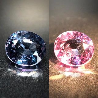 蠱惑のベキリーブルー 0.62ct 天然 ベキリーブルーガーネット(その他)