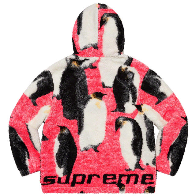 Supreme(シュプリーム)のSupreme Penguins Hooded Fleece Jacket L メンズのトップス(パーカー)の商品写真