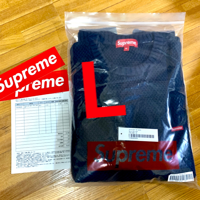 Supreme Textured Small Box Sweaterニット/セーター