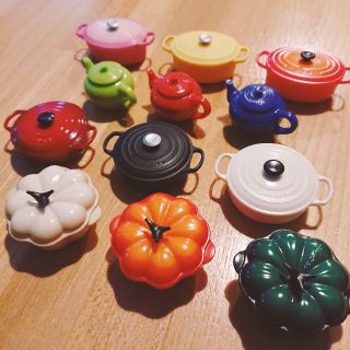 ルクルーゼ(LE CREUSET)のル・クルーゼ キッチンマグネット×ダイドードリンコオリジナル(ノベルティグッズ)