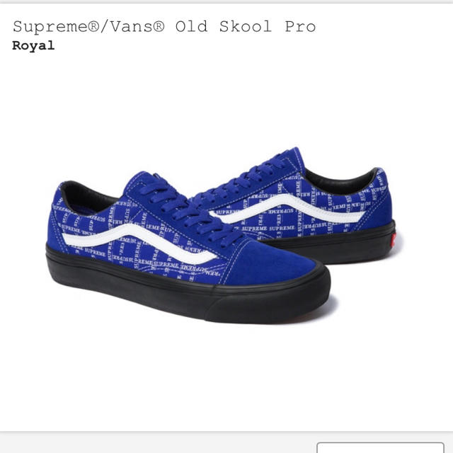Supreme(シュプリーム)のSupreme Vans Old Skool Pro シュプリーム　バンズ メンズの靴/シューズ(スニーカー)の商品写真