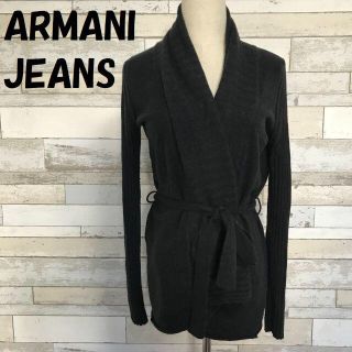 アルマーニジーンズ(ARMANI JEANS)の購入者ありジーンズ ニットガウン ブラック サイズXS レディース(ニット/セーター)