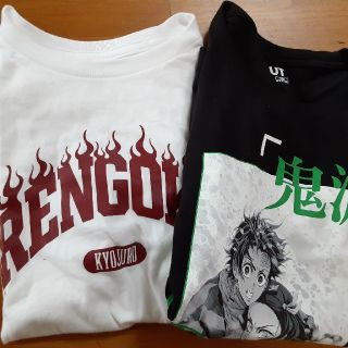 ジーユー(GU)の鬼滅の刃Tシャツ2枚組(Tシャツ/カットソー)