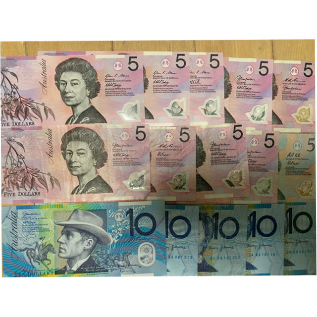 流通紙幣 by kenjisyd's shop｜ラクマ オーストラリアドル ３５０ドル分の通販 人気日本製