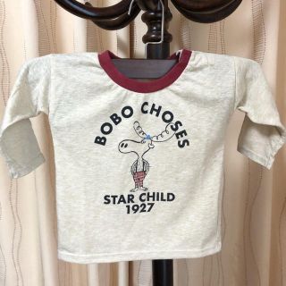 ボボチョース(bobo chose)のBOBO CHOSES ロンT 6-12m74センチ(Ｔシャツ)