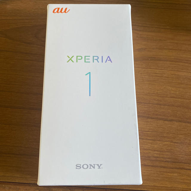 使い勝手の良い SONY - xperia1  sov-40 新品未使用パープル スマートフォン本体