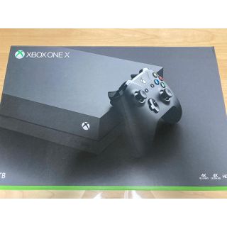 マイクロソフト(Microsoft)のMicrosoft Xbox One X XBOX ONE ゲーム機本体 中古(家庭用ゲーム機本体)