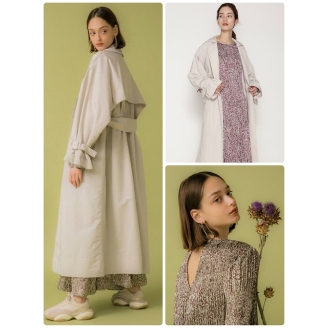 emmi atelier(エミアトリエ)の新品✳︎ emmi atelier 完売プリーツ ワンピース エミアトリエ 秋冬 レディースのワンピース(ロングワンピース/マキシワンピース)の商品写真