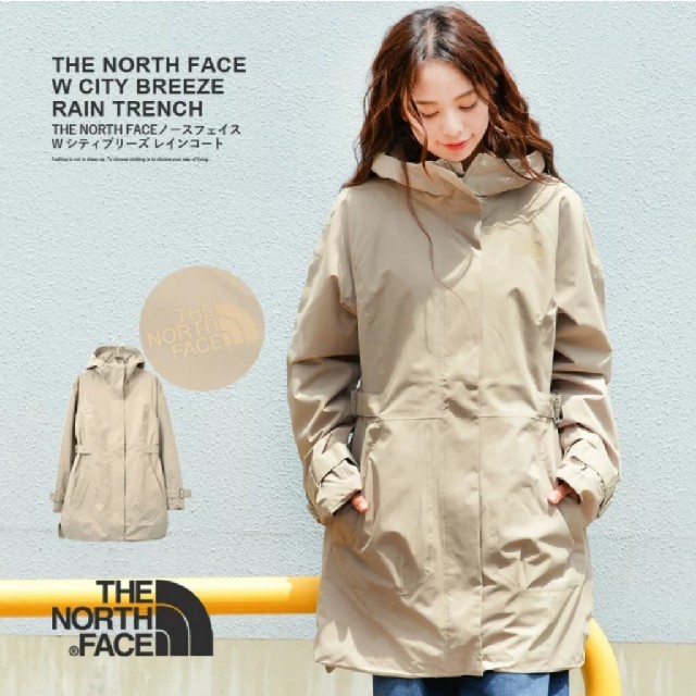 THE NORTH FACE(ザノースフェイス)の【新品】ザ・ノース フェイス W CITY BREEZE RAIN TRENCH レディースのジャケット/アウター(スプリングコート)の商品写真