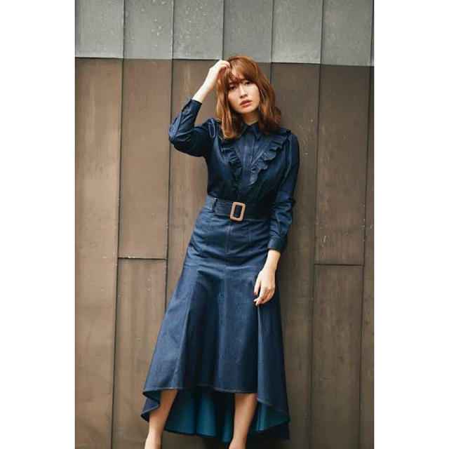 カテゴリ snidel - Her lip to Wave Denim two piece の通販 by さ's shop|スナイデルならラクマ セット