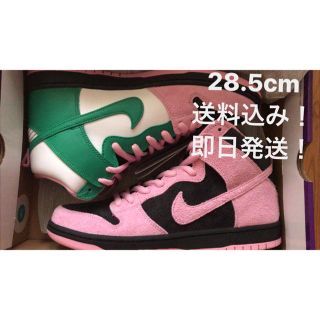 ナイキ(NIKE)のnike sb dunk high invert celtics(スニーカー)