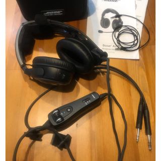 ボーズ(BOSE)の航空用ヘッドセット（BOSE A20）(ヘッドフォン/イヤフォン)