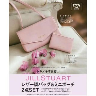 ジルスチュアート(JILLSTUART)のゼクシィ付録 ジルスチュアート バッグ＆ポーチセット(ショルダーバッグ)