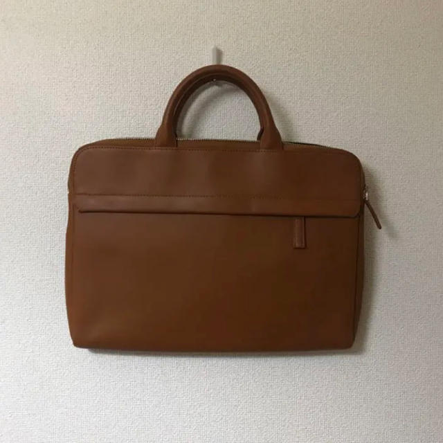TRION トライオン ビジネスバッグ 鞄 茶色 レザーバッグ ブリーフケース