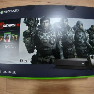 エックスボックス(Xbox)のxbox one x 本体　(GEARS 5 同梱版)(家庭用ゲーム機本体)