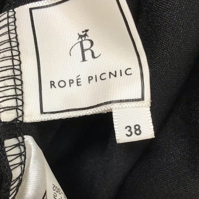 Rope' Picnic(ロペピクニック)の【ロペピクニック】ワンピース　黒 レディースのワンピース(ひざ丈ワンピース)の商品写真