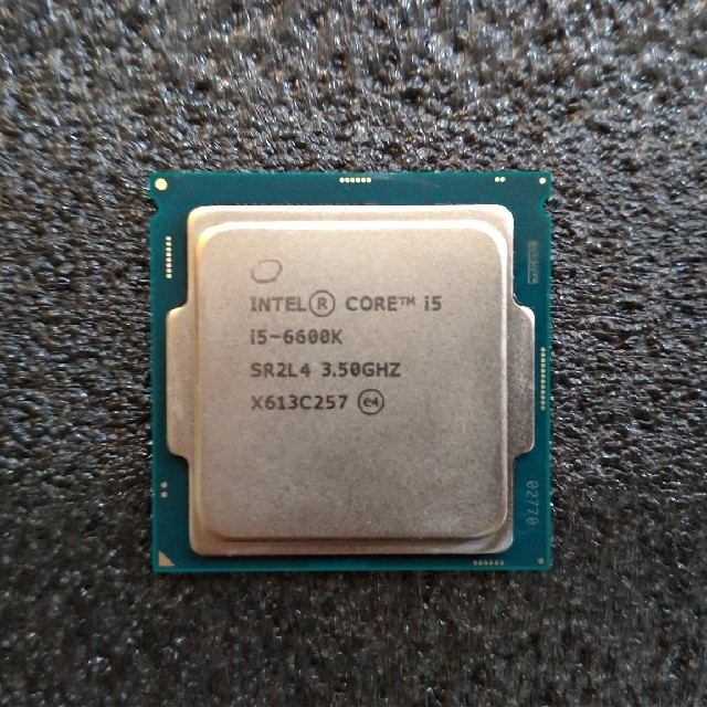 CPU Intel Core i5 6600k - PCパーツ