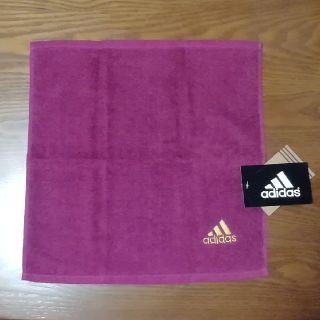 アディダス(adidas)のアディダス ハンドタオル えんじ(タオル/バス用品)