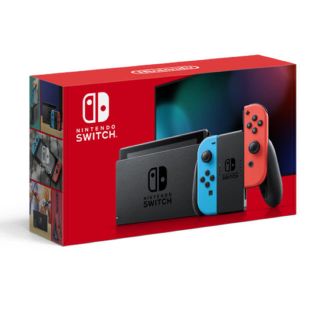 ニンテンドースイッチ(Nintendo Switch)の任天堂switch 本体　ネオンブルー/ネオンレッド(家庭用ゲーム機本体)