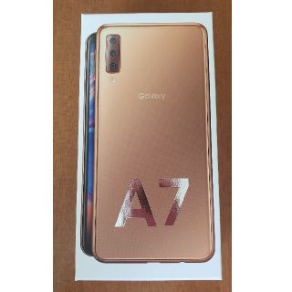 ギャラクシー(galaxxxy)の未開封未使用 GALAXY A7 楽天モデル 64GB(スマートフォン本体)