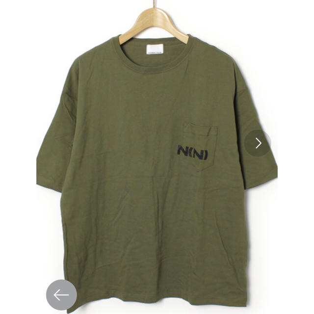 NUMBER (N)INE(ナンバーナイン)のNumber nine Tシャツ　カーキ　グリーン　オーバーシルエット　L メンズのトップス(Tシャツ/カットソー(半袖/袖なし))の商品写真