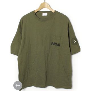 ナンバーナイン(NUMBER (N)INE)のNumber nine Tシャツ　カーキ　グリーン　オーバーシルエット　L(Tシャツ/カットソー(半袖/袖なし))