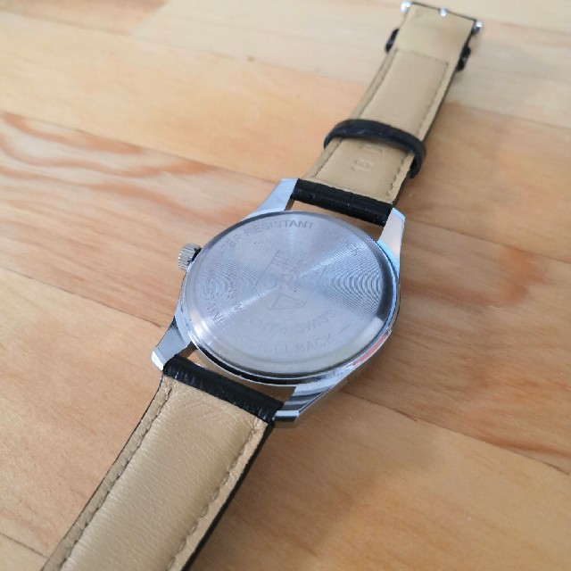 ORIS(オリス)のORIS　手巻きメンズ腕時計/1970’s　35㎜/黒文字盤/OH済 メンズの時計(腕時計(アナログ))の商品写真