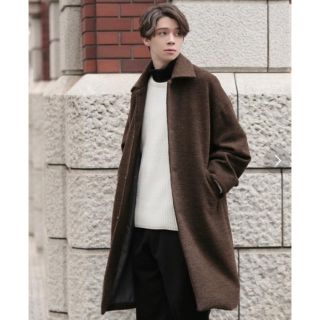 ハレ(HARE)の【DOOPZ】ルーズスリーブバルカラーコート　19AW(ステンカラーコート)