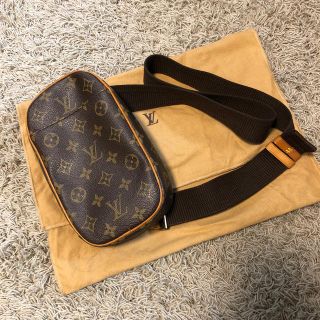 ルイヴィトン(LOUIS VUITTON)のルイヴィトン　ガンジュ　ウエストポーチ(ボディバッグ/ウエストポーチ)