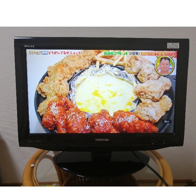 ダークブラウン 茶色 東芝 REGZA 22RE1 液晶カラーテレビ - 通販 - www