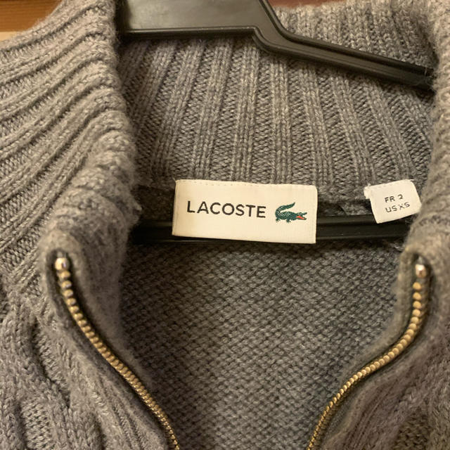 LACOSTE(ラコステ)のlacoste ジップセーター メンズのトップス(ニット/セーター)の商品写真