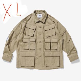 ダブルタップス(W)taps)のWTAPS MODULAR /LS /COTTON.RIPSTOP BEIGE(ミリタリージャケット)