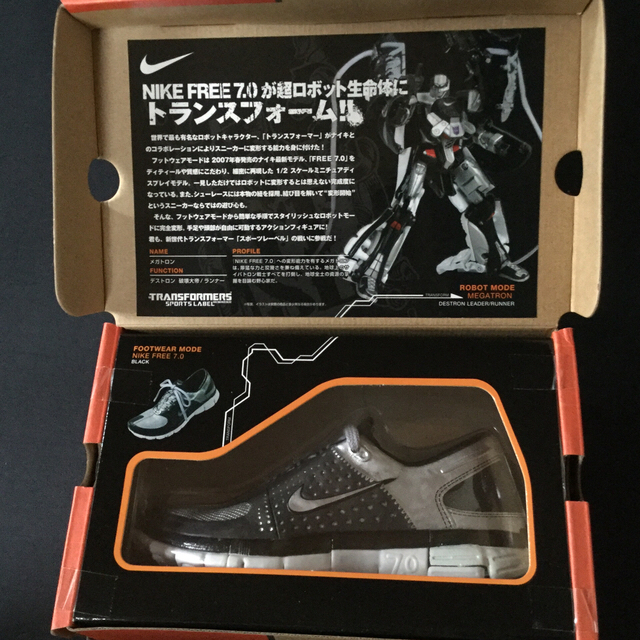 現金特価 トランスフォーマー SPORTSLABEL feat.NIKE FREE7.0