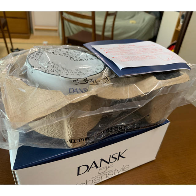 DANSK(ダンスク)のdansk ミルクパン ホワイト 未使用 インテリア/住まい/日用品のキッチン/食器(鍋/フライパン)の商品写真