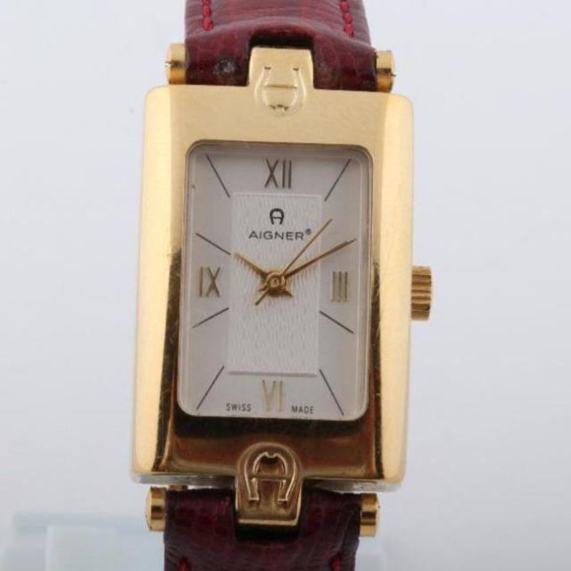 AIGNER アイグナー 稼働品 箱・保存袋付き (N2034) - 腕時計