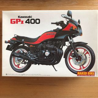 アオシマ(AOSHIMA)のカワサキ　GPZ400 1/12 プラモデル(模型/プラモデル)